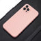 GOTBAC Custodia Posteriore per iPhone 13 12 11 PRO Max 14 PRO Mini XS Cover Opaca,Rosa,per iPhone 12 Mini