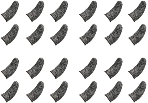 Breeshy Finger HüLsen für das Spielen Von Handy Spielen Bildschirm Finger Bett Glatt DüNn Anti-Schweiß für Handy Spiele (24 StüCk)