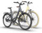 A Dece Oasis ADO ebike 28 Zoll, Air 28 E-Bike *2 Elektrofahrrad,345,00 Wh Akku, ebike Damen/Herren,1 Gang, 3,5-Zoll-IPS-Display,Momenten-Sensor, Riemenantrieb (Gray+Yellow)