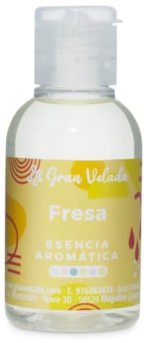 Esencia Aromática de Fresa Dulce y Afrutada | Fragancia Concentrada para Ambientadores, Perfumes y Productos DIY | Formato Disponible | Uso Profesional | 100 ml