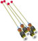 Aggiornamento DC97-16350U DC97-16350T Rondella Sospensione Rods - per SAMSUNG WA50R5200AW/US WA50R5400AV/US WA50R5400AW/US WA45T3200AW/A4 WA45H7000AW/A2 WA45N30500AW/US Rondella AW/A4 Assemblaggio