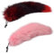Nocyclonic 2 Pieces FuchsschwanzFuchsschwanz Anhänger etwa 40cm,fox tail,Fell Schwanz Keychain fox tail keychain Auto Schlüsselketten Anhänger Weich Flaumig Dicht Dekoration (G)