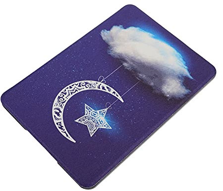 CRAFTHROU Cas d'ebook de Protection pour Livre électronique liseuse - Housse en Cuir PU Housse en Microfibre pour E-Reader Housse de Protection pour e-Book Cas de réveil PP