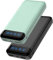 Batterie Externe Charge Rapide 2 Packs 16000mAh Slim Power Bank avec Affichage LED, Chargeur Portable Powerbank avec 2 Sorties USB 3A pour iPhone 15 14 13 Pro Max, Tablette Etc.