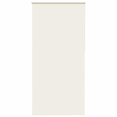 vidaXL Estor Enrollable Opaco Blanco Roto 95x230cm Tela Ancho 90,7cm, Estor día y Noche, Estor de Cocina, Estor Opaco Enrollable, Estor Opaco