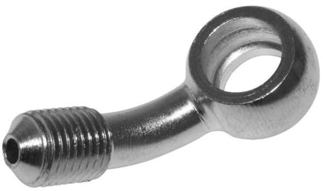 cyclingcolors Raccord banjo M10x1.25mm 45° Vis Durite Etrier de Frein Avant Arrière Maître Cylindre Moto Scooter Mobylette Quad