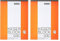 Brunnen 1042923 KIESER-Block Lineatur 3 (A4, Weiß, 50 Blatt, blanko, 80 g/m², Klasse 3) (Packung mit 2)
