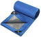 Lona Impermeable para Exterior, Multiusos, 8 x 10 m (Varios Tamaños), Esquinas Reforzadas, Ojales de Aluminio, Color Azul, TBS032