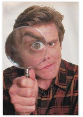 fsgfod Jim Carrey Poster auf Leinwand, Wandkunst, Dekordruck, Bild Gemälde für Wohnzimmer, Schlafzimmer, Dekoration, 40 x 60 cm