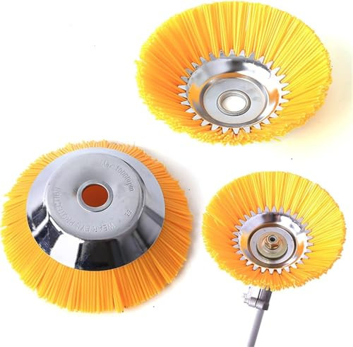KWJTOY G80 Pro | Tête de débroussailleuse Indestructible en Nylon Tête de Coupe en Nylon de 8 Pouces pour tondeuses à Gazon, Coupe Bordures et désherbage