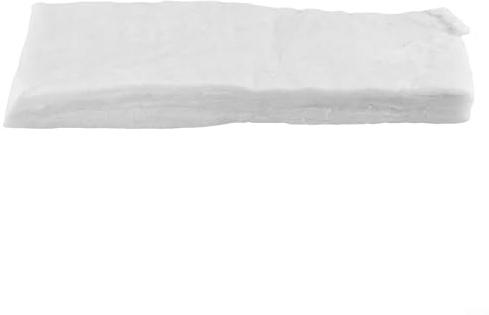 Rackumic Keramikschwamm, 300 x 100 x 38 mm, für Ethanol-Kamine, Brennkammer, hochtemperaturbeständiger Faserblock zur Verlängerung der Brenndauer und Verbesserung des Flammeneffekts