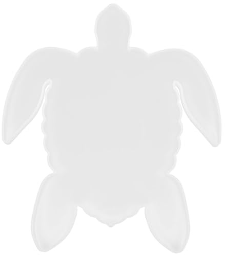 OSALADI Moule Silicone Tortue Grand Plateau Solide pour Bricolage Résine Époxy Facile à Démouler Utilisation Artisanale et Création Bijoux