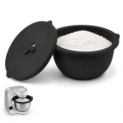 XYDDXBS Silikoneinsatz mit Deckel für Bosch MUM5 Rührschüssel 3,9 L