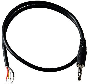 Gam3Gear Surecom 46-D 40cm DIY Kabel für Repeater-Regler SR-112 SR-628 SR-328 SR-629
