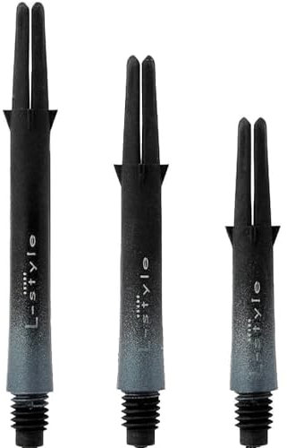 L-Style - Carbon L-Shaft Lock Straight Twotone - Silber DisplayLength 190
