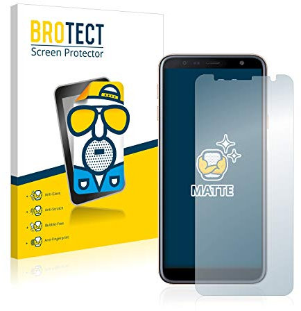 brotect Protection Ecran Anti-Reflet pour Samsung Galaxy J4 Plus / J6 Plus (2 Pièces) - Film Mat