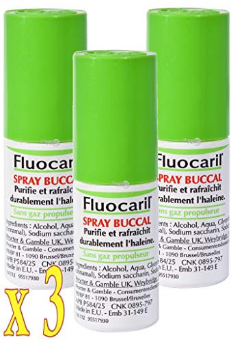 Fluocaril Mundspray erfrischt den Atem – 3 x 15 ml