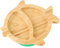 bamboo bamboo Baby Teller Kinderteller, Kindergeschirr mit Saugnapf, Sugnapf Teller Baby ab 6 Monaten (Fisch, Grün)