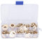 360pcs rondella grassa in ottone M2 M2.5 M3 M4 M5 M6 M8 M10 rondella in ottone anello distanziatore piatto in metallo kit anello