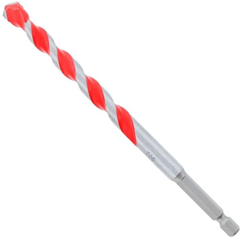 Diablo SPEEDemon Red Granite Carbide Tipped Hammer Drill Bit for Concrete, Masonry and Stone - 3/8 Diameter, 6 Length, 4 Working Length - DMARG1120