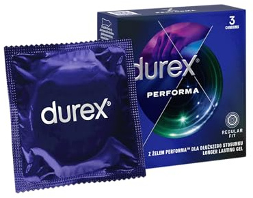 Durex Perform Gleitmittel-Kondome 3 Stück