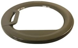 sparefixd Door Front Trim Frame Graphite Grey to Fit Hotpoint Tumble Dryer