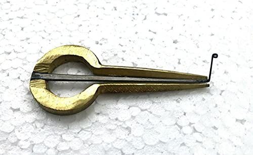 Maultrommel rund Profi Messing Morchang Jawharp Volksmusikinstrument
