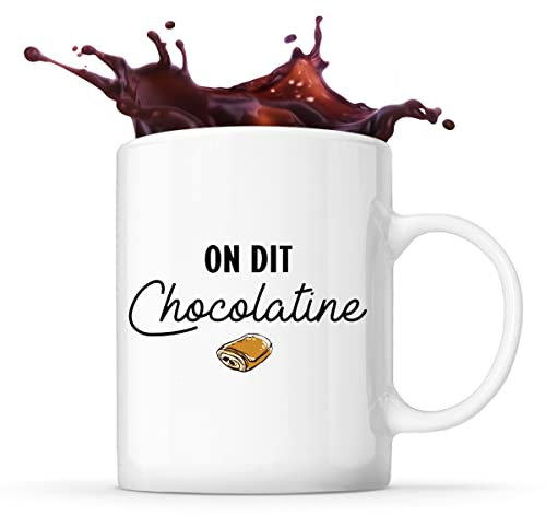 Planetee Mug on dit chocolatine | Tasse imprimée en France