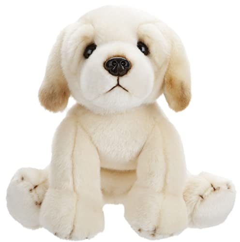 VFM - Golden Labrador Soft Toy - Dog Plush Lifelike Toy Golden 30cm