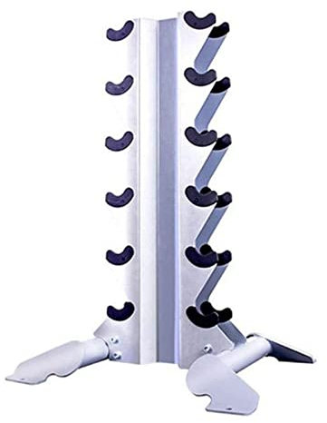 BELUND Kurzhantelständer 800LBS Kapazität Gewichtsständer 6-stufiger Stahl-Hantelständer Kettlebell-Aufbewahrung for Hantelhalter for Das Heim-Fitnessstudio