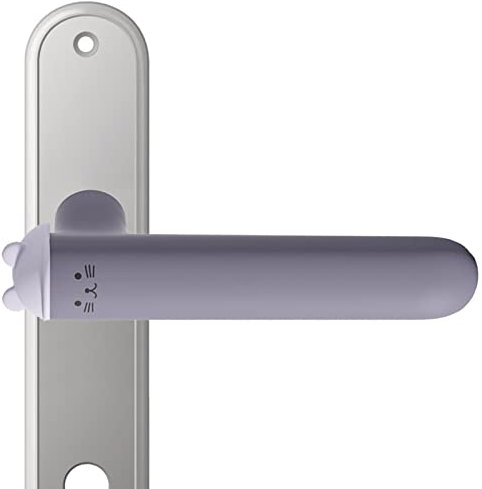 Türgriff Abdeckung, Türknauf Schutzhülle, Türknauf Abdeckung Antistatisch, Multifunktional Silent Wall Protector für Home Most