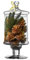 SOLAVIA Clear Glass Jar with Round Lid Hand Crafted Decorative BonBon Storage Container for Sweets, Candies, Jar for Kitchen Décor Gift, H34cm Home Idea for Storage