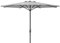 Schneider Sonnenschirm Korsika, Silbergrau, 320 cm rund, 711-83, Gestell Alu/Stahl, Bespannung Polyester, 8,1 Kg