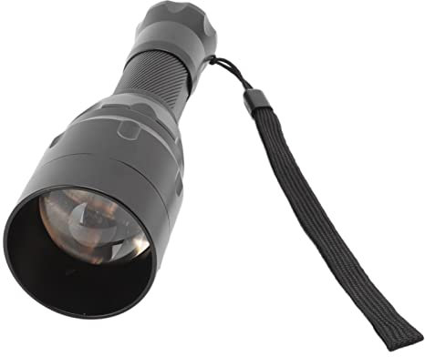 Xcello Infrarot-Jagd-Taschenlampe Mit 850 Nm IR-LED-Emitter Für Nachtsichtbrillen, Kameras, Wasserdichtes Gehäuse aus Aluminiumlegierung