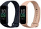 kwmobile Pulsera Compatible con Amazfit Band 7 Correa - 2X Correas de Silicona Flexible - Tamaño Ajustable
