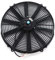 Ventilateur de refroidissement électrique fin universel haute puissance 24 V 120 W 16 Idéal pour voitures, camions, camping-cars