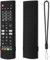 Custodia protettiva per telecomandi TV LG, custodia protettiva in silicone per LG AKB75095307 AKB75375604 AKB74915305 AKB75095302 AKB73715601 AKB Series TV Stick Cover antiscivolo con cordino (nero)