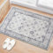 BedLooms Washable Door Mats Indoor & Outdoor - Non-Slippery Heavy Duty Front Door Mat - Stylish & Perfect Dust Grabbing Doormats - Super Absorbent Entrance Mat (Serene, 40cm x 60cm)