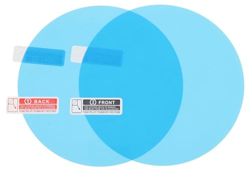 Mikinona Rückspiegelfolie Auto Schutzfolie Für Seitenspiegel Antibeschlagfolie Gegen Regen Und Kratzer Für Klare Sicht Beim Fahren