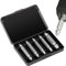 Coptiner Schraubenausdreher Set, 5 Stück Werkzeug zum Entfernen von gebrochenen Schrauben, Linksausdreher Set Profi, Doppelseitige Ausdreher-Bits, Härte HRC 62-63,HSS Screw Removal