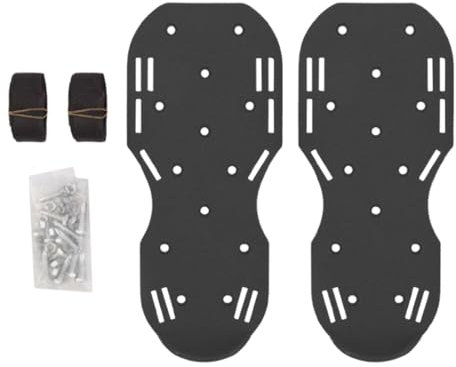 Dreuhuing Rasenbelüfter, Rasenbelüfter-Schuhe für Gras - 2X Rasen-Belüftungsschuhe mit Stabiler Sohle | Nieten vormontierte Schuhe, robuste Werkzeuge zum Belüften von Rasen, Gartenbelüfter für