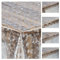 laro Premium Line 0,3mm weich transparente Tischdecke Folie Transparent Muster Tischschutz Schutzfolie Abwaschbar PVC, Muster:Folie Transparent Geometrisch, Größe:30x45
