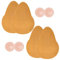 CUKIN Boob Tape for Large Breasts 2 Pairs,Breast Bra Tape Boob Lift Tape Stick on Bra Push up Adhesive Bras,Boobi Tape for Breast Lift,Beige,E-F Cup