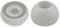 Silicone Tips For JBL Race Endurance Run 2 Headphone Replacement Earbud Tips Earbud Covers Rubber Tips 3 Pairs S M L (Gray)