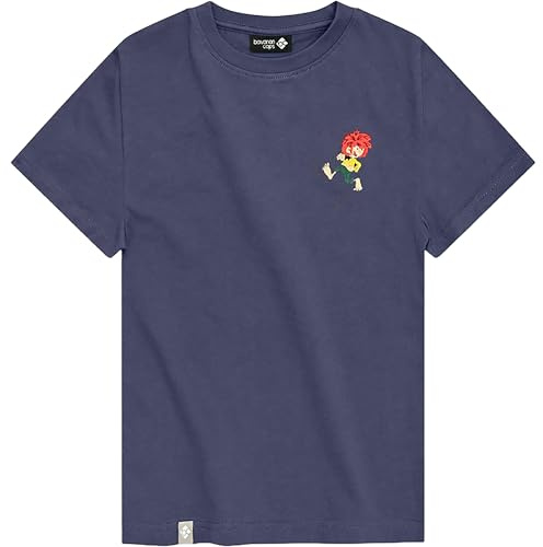 Bavarian Caps Kinder Motiv T-Shirt, Grantig by Nature v2 - Blau, 3-4, KT