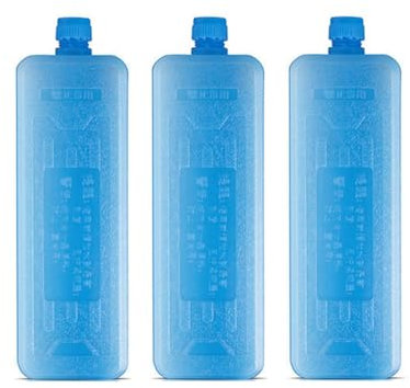 Freezer Blocks - 350ml X 3 Mini Ice Packs, Reusable Ice Blocks For Cool Bags, Coolers, Lunch Boxes, Travel & Outdoor Activities – Keeps Food Fresh And Drinks Cool