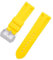dongriuk Bracelets de montre en silicone pour Diesel DZ7395, DZ7396, DZ4500 et DZ4506(Yellows,24mm)