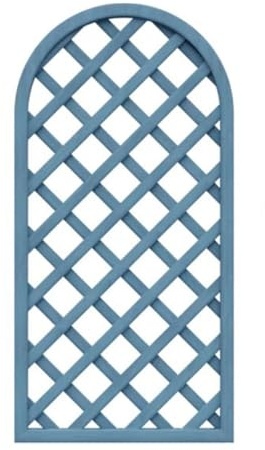 Glenmi Clôture de Jardin en Treillis, Robuste et Extensible, en Bois, légère et résistante.(Blue,180 * 90)