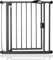 Safetots Pressure Fit Self Closing Stair Gate, 75cm - 82cm, Slate Grey, Auto Closing Baby Gate, Safety Barrier for Toddler, Easy Installation