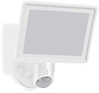 TELEFUNKEN – LED Außenwandleuchte mit Bewegungssensor, Außenwandlampe 20 Watt, 2000 Lumen, schwenkbar, Lichtfarbe: 4.000 Kelvin neutral weiß, weiß, 304406TF